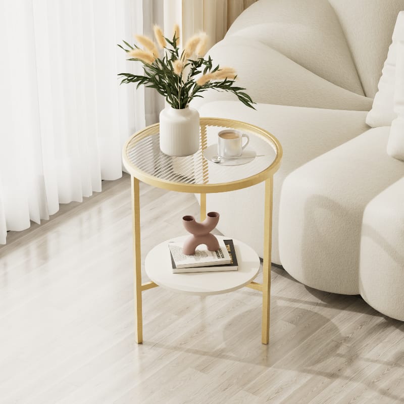 Stone Plate Side Table | - Elegant Households KE
