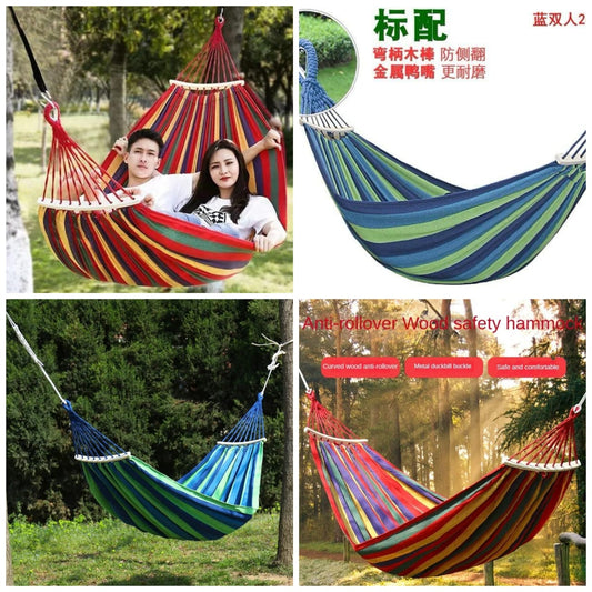 Stripped outdoor hammock | - Elegant Households KE