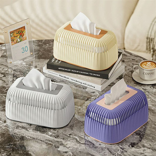 Stripped tissue / serviette box | - Elegant Households KE