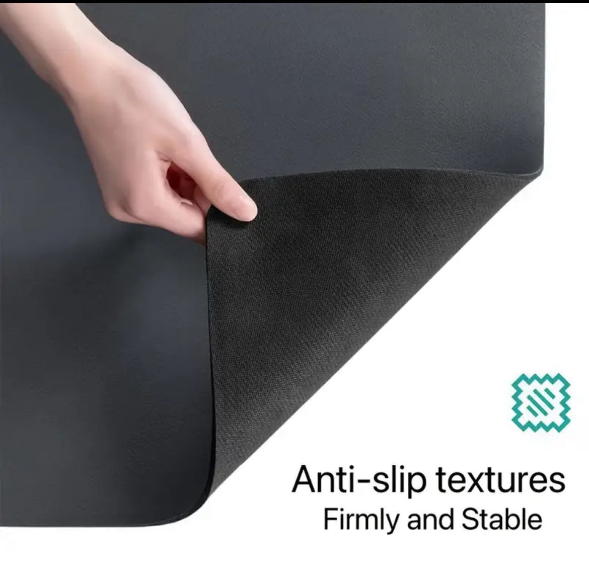 Super absorbent Nonslip Drain dish drying mat | - Elegant Households KE