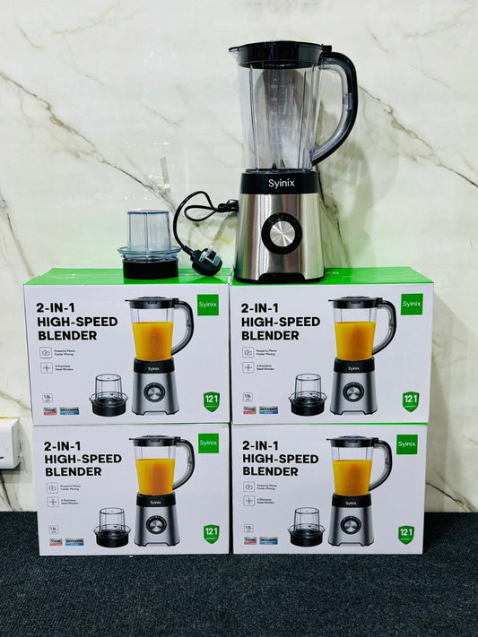 SYINIX 2 IN 1 HIGH SPEED BLENDER 1.5L CAPACITY 700W | - Elegant Households KE