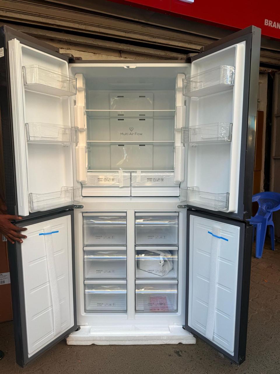 TCL P560CDN 470L Cross Door Refrigerator | - Elegant Households KE