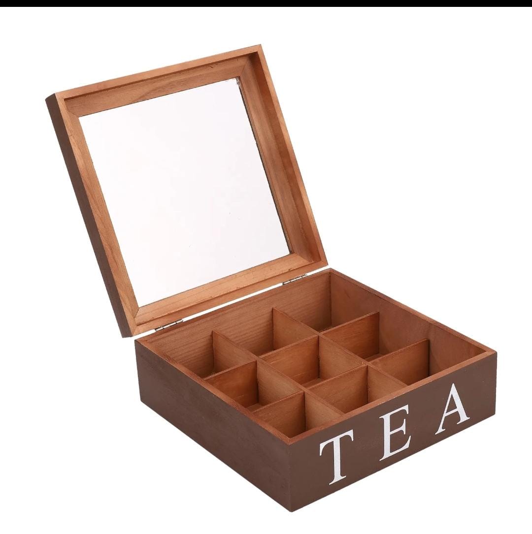 Tea Box Tea Bags Container Storage | - Elegant Households KE
