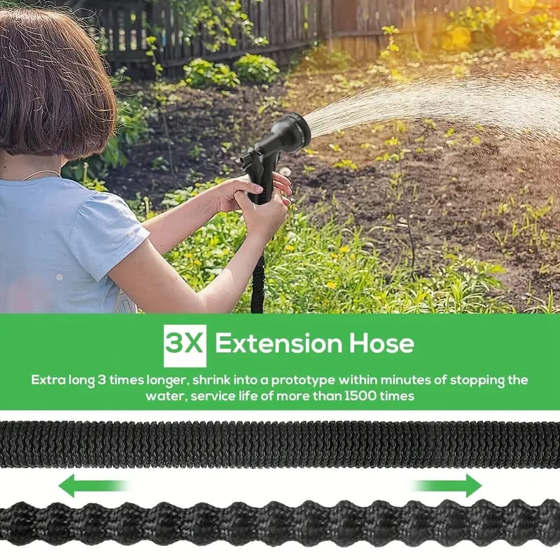 Telescopic hose and water gun kit | - Elegant Households KE
