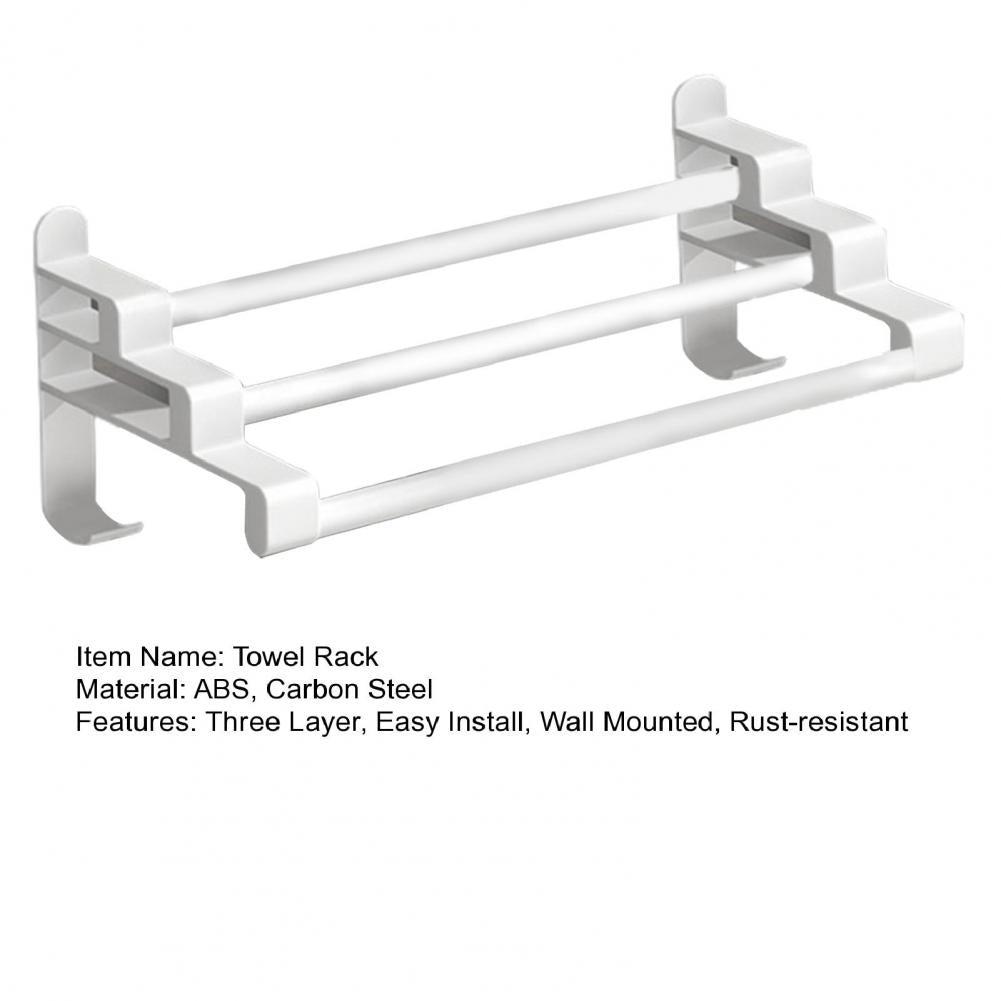 Three layer towel rack | - Elegant Households KE