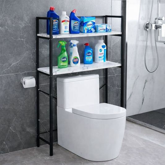  - Tier Over Toilet Rack Space Saver Organizer | - Elegant Households KE