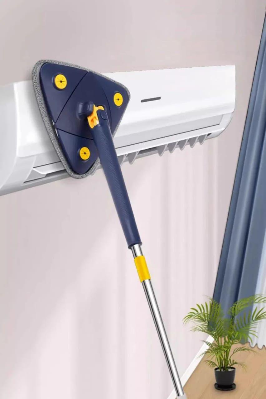 Triangle Mop 360 Rotatable Extendable Adjustable Cleaning Mop | - Elegant Households KE