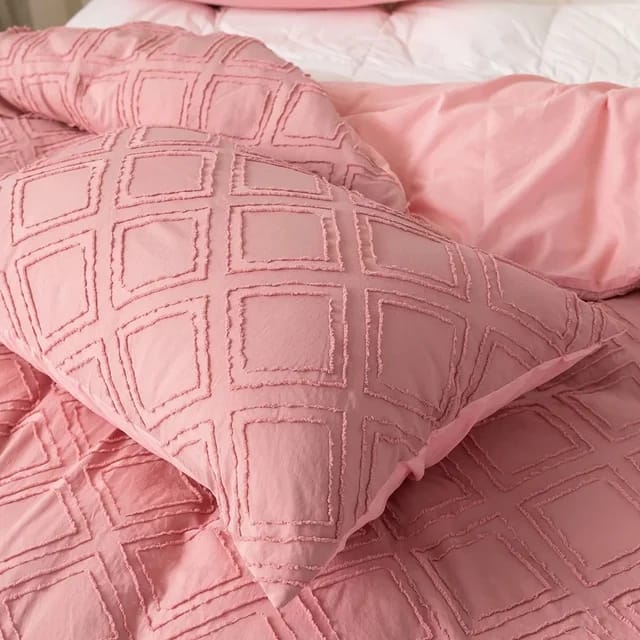 Tufted duvet cover set | - Elegant Households KE