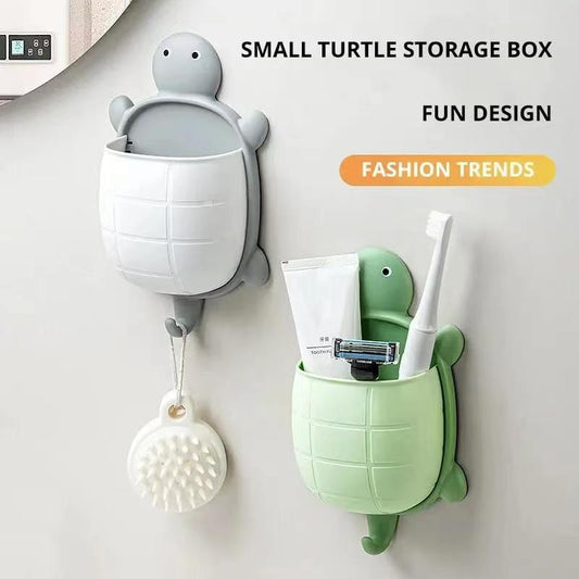 Turtle - shaped Storage Box Ventilated Storage Box Turtle Shape Wall Mounted Organizer | - Elegant Households KE