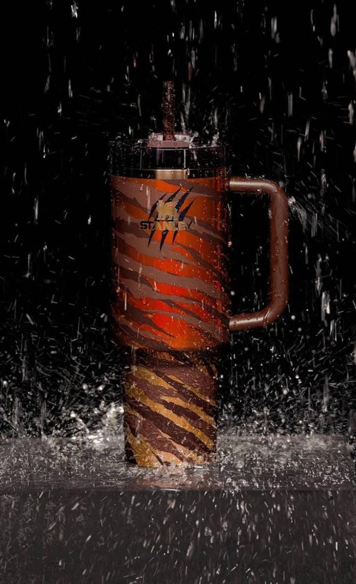 Tyla Stanley Edition Insulated Mug – 1.2L Stainless Steel Vacuum Tumbler with Handle and Straw Lid | - Elegant Households KE