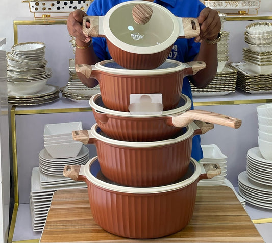 UAKEEN Germany 10pcs Cookware | - Elegant Households KE