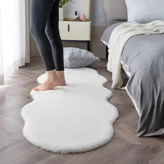 Ultra Soft Rabbit Fur Carpet | - Elegant Households KE