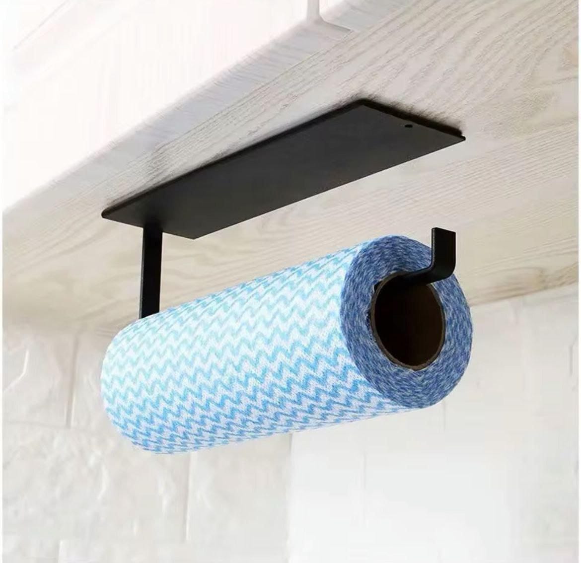 Undershelf multipurpose Long Paper Towel Holder | - Elegant Households KE