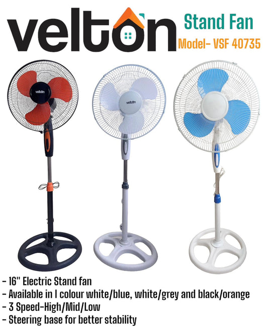 Velton Standing Fans 16" | - Elegant Households KE
