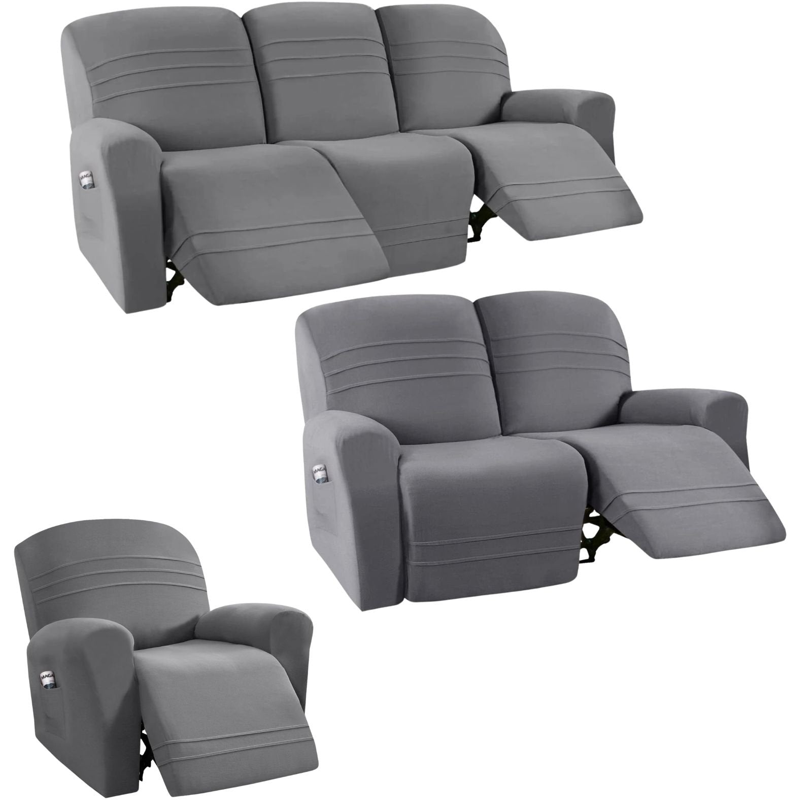 Sofa Covers - Premium Velvet Recliner Sofa Covers in Kenya