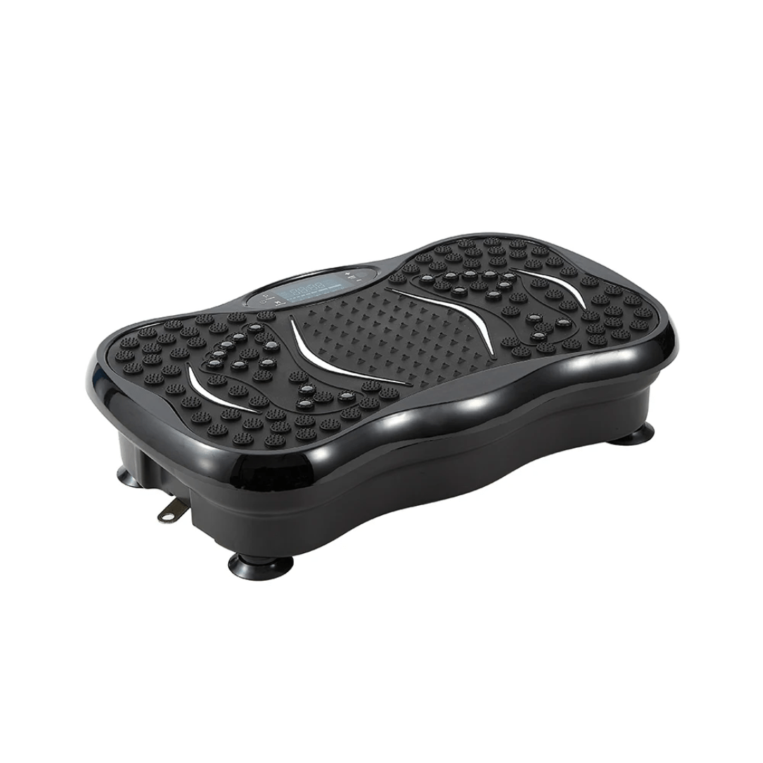 Vibration Fitness Plate with Remote & Bands – Full Body Workout Machine | - Elegant Households KE