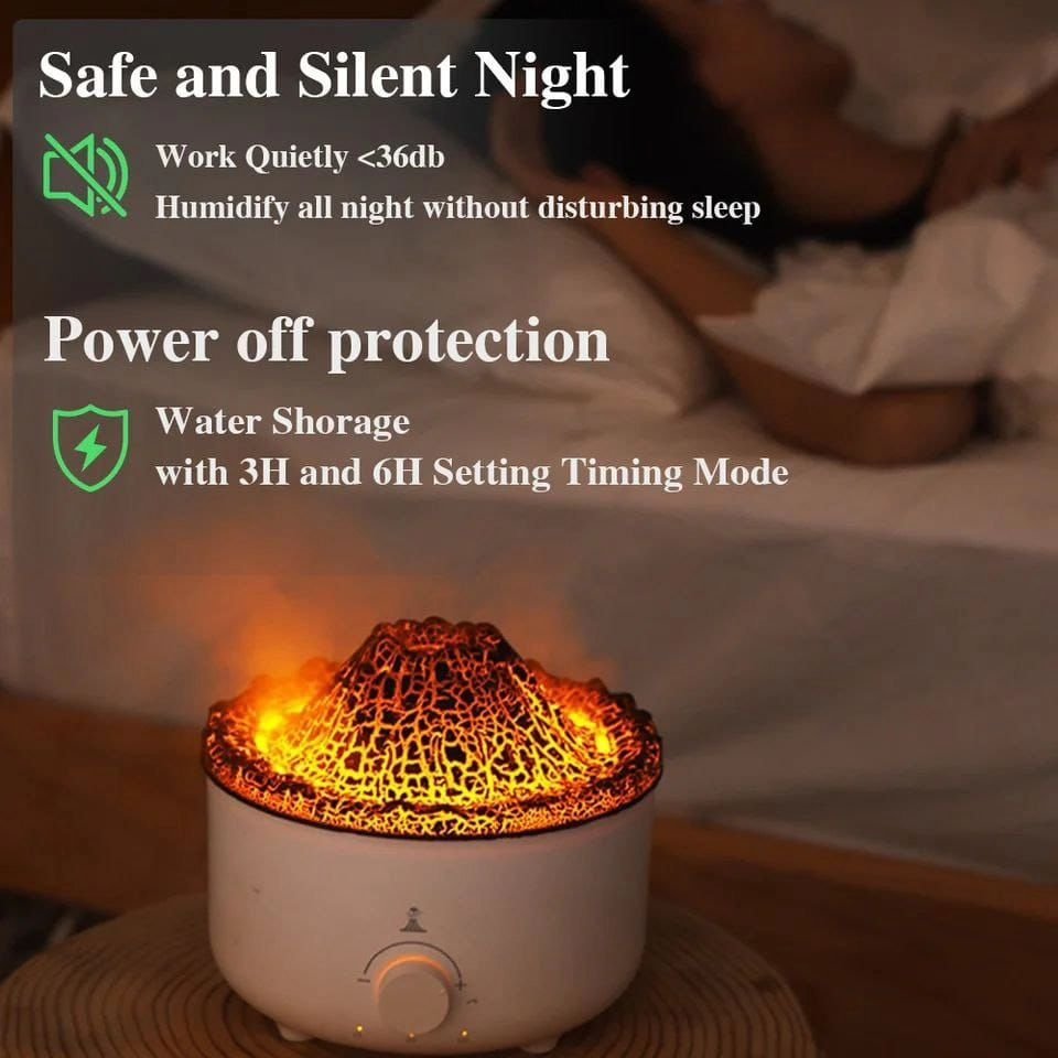 Volcano Aromatherapy Diffuser/Humidifier | - Elegant Households KE