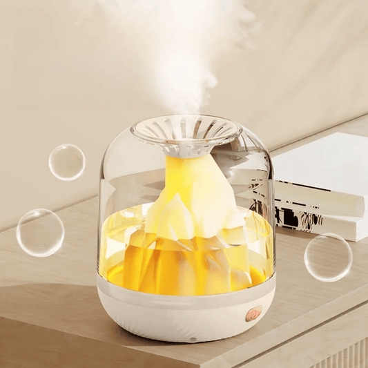VOLCANO AROMATHERAPY RECHARGEABLE DIFFUSER/ HUMIDIFIER | - Elegant Households KE