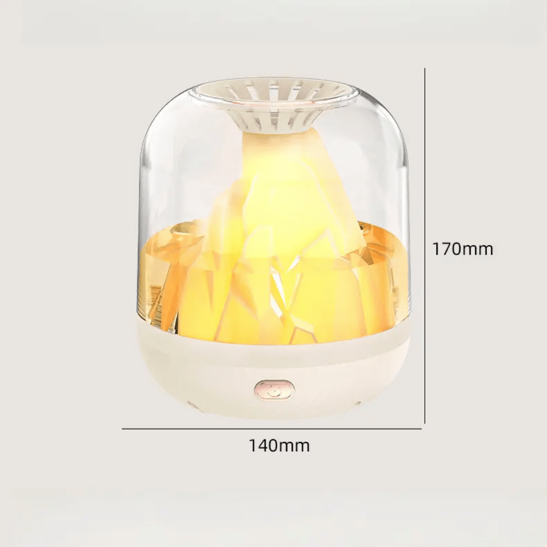 VOLCANO AROMATHERAPY RECHARGEABLE DIFFUSER/ HUMIDIFIER | - Elegant Households KE