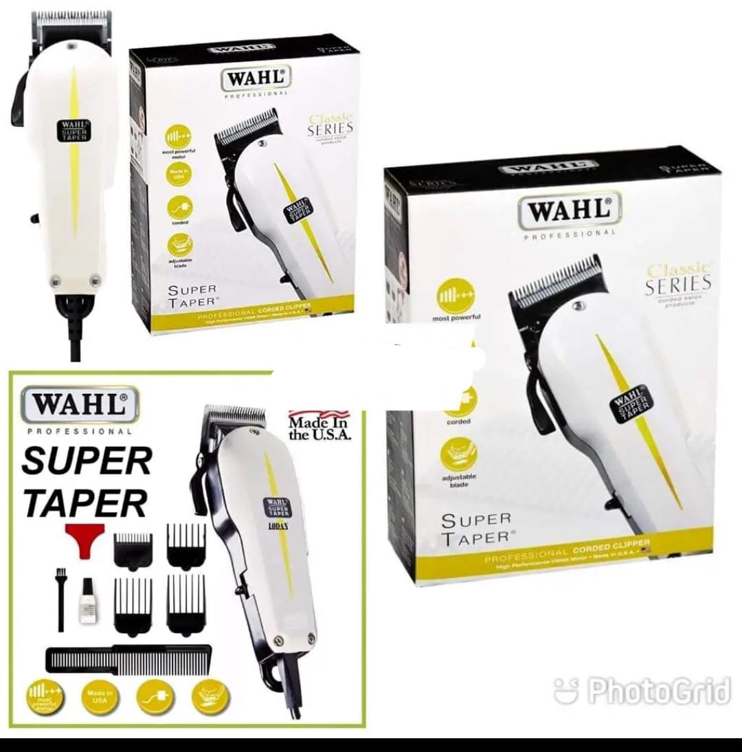 Wahl Super Taper – Professional Corded Hair Clipper | - Elegant Households KE