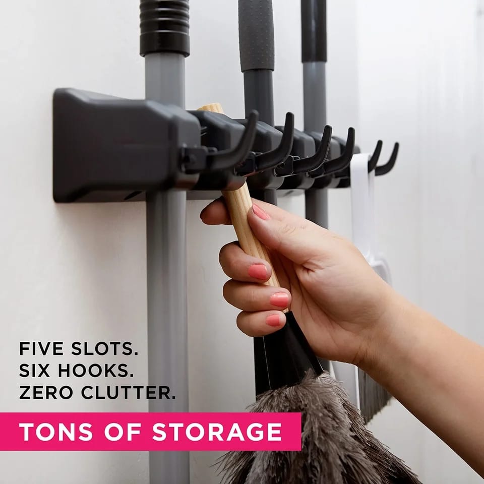 Wall Mounted broom holder | - Elegant Households KE