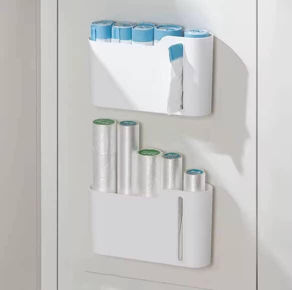 Wall - Mounted Garbage Bag Dispenser | - Elegant Households KE