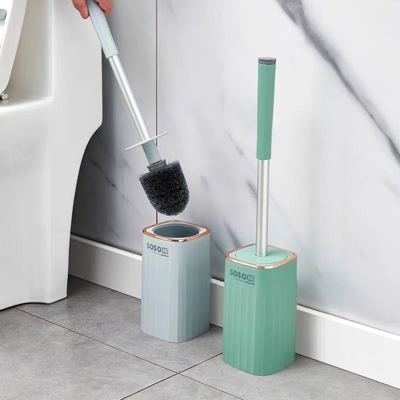 Wall Mounted High - Quality Toilet Cleaning Brush Set with Holder | - Elegant Households KE