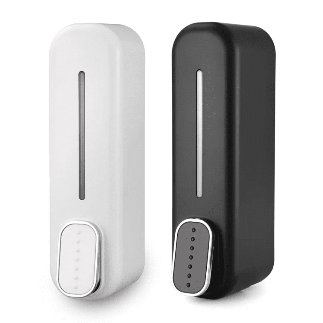 Wall - Mounted Manual Press Soap Dispenser for Bathroom Use | - Elegant Households KE