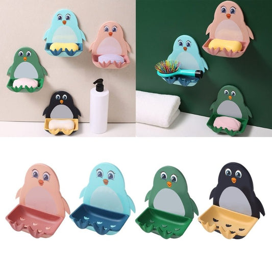 Wall mounted penguin decorative soap dish* | - Elegant Households KE