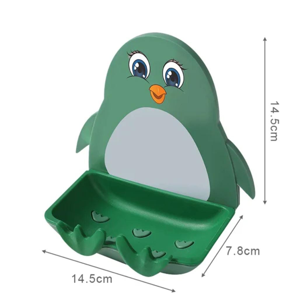 Wall mounted penguin decorative soap dish* | - Elegant Households KE