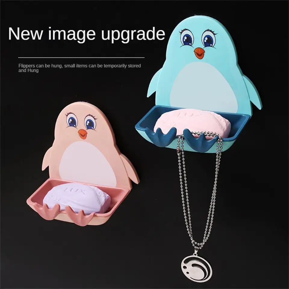 Wall mounted penguin decorative soap dish* | - Elegant Households KE