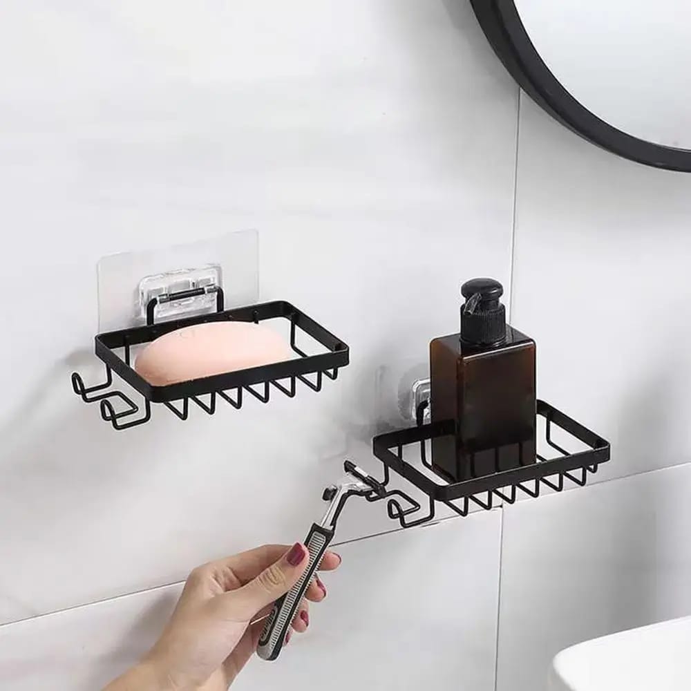 Wall mounted stainless steel soap dish | - Elegant Households KE