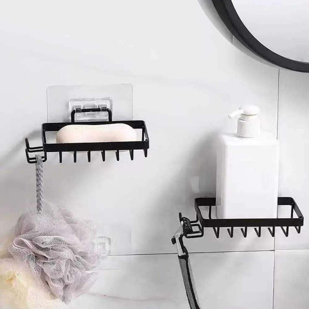 Wall mounted stainless steel soap dish | - Elegant Households KE