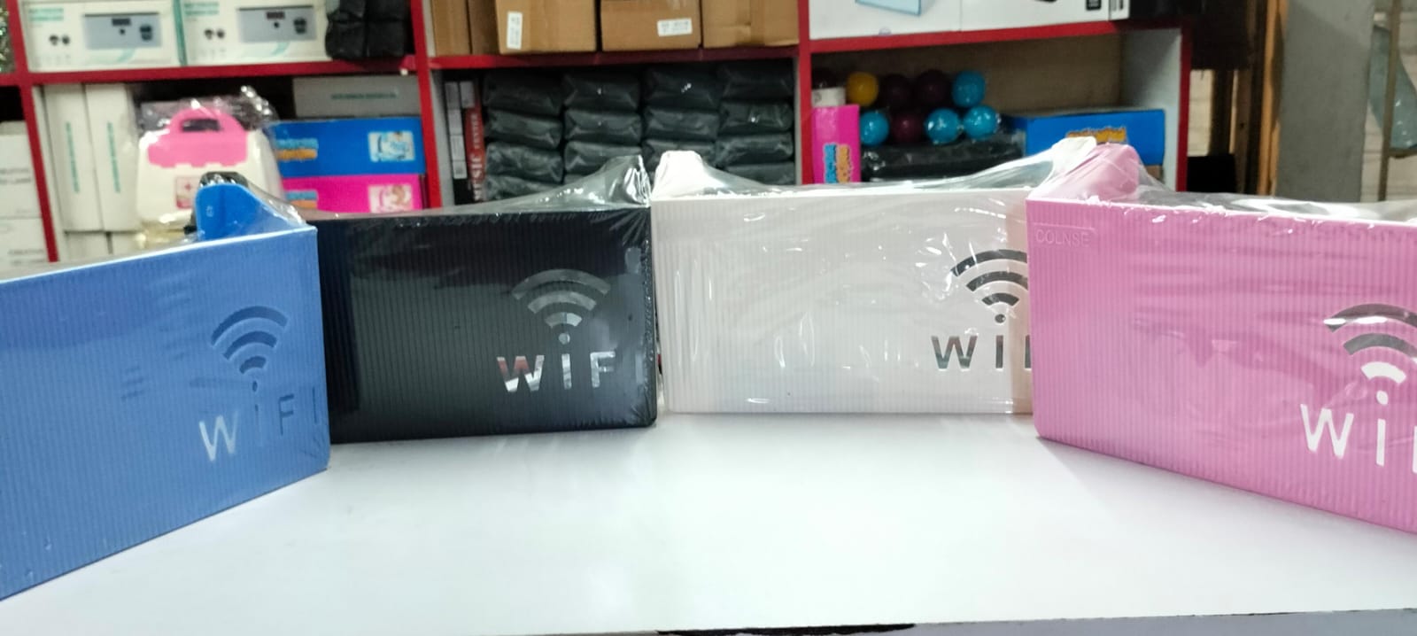 Wall mounted wireless WiFi router box/cover | - Elegant Households KE