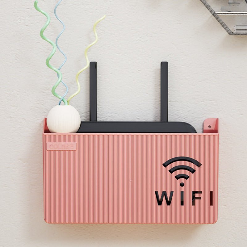Wall mounted wireless WiFi router box/cover | - Elegant Households KE