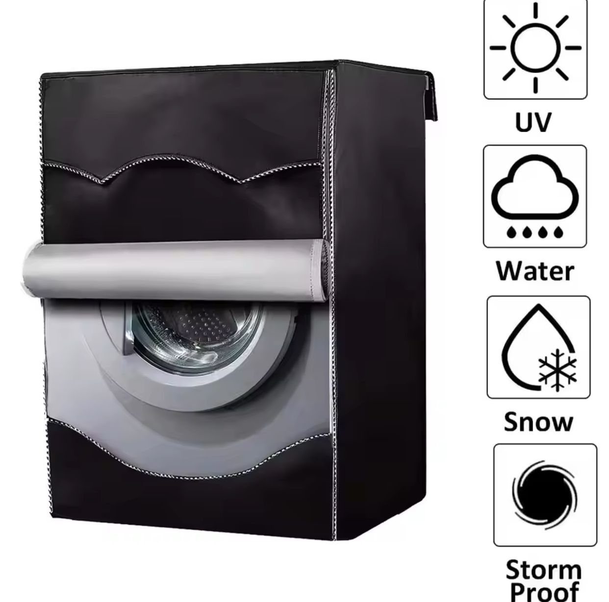 Washing Machine Cover Price in Kenya – Waterproof Dustproof Washing Machine Protector Cover for Sale