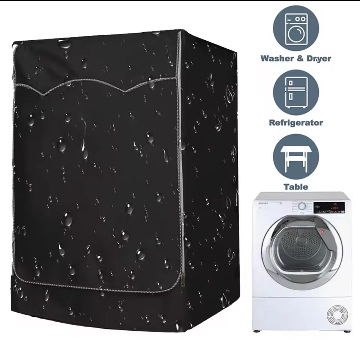 Washing Machine Cover Price in Kenya – Waterproof Dustproof Washing Machine Protector Cover for Sale