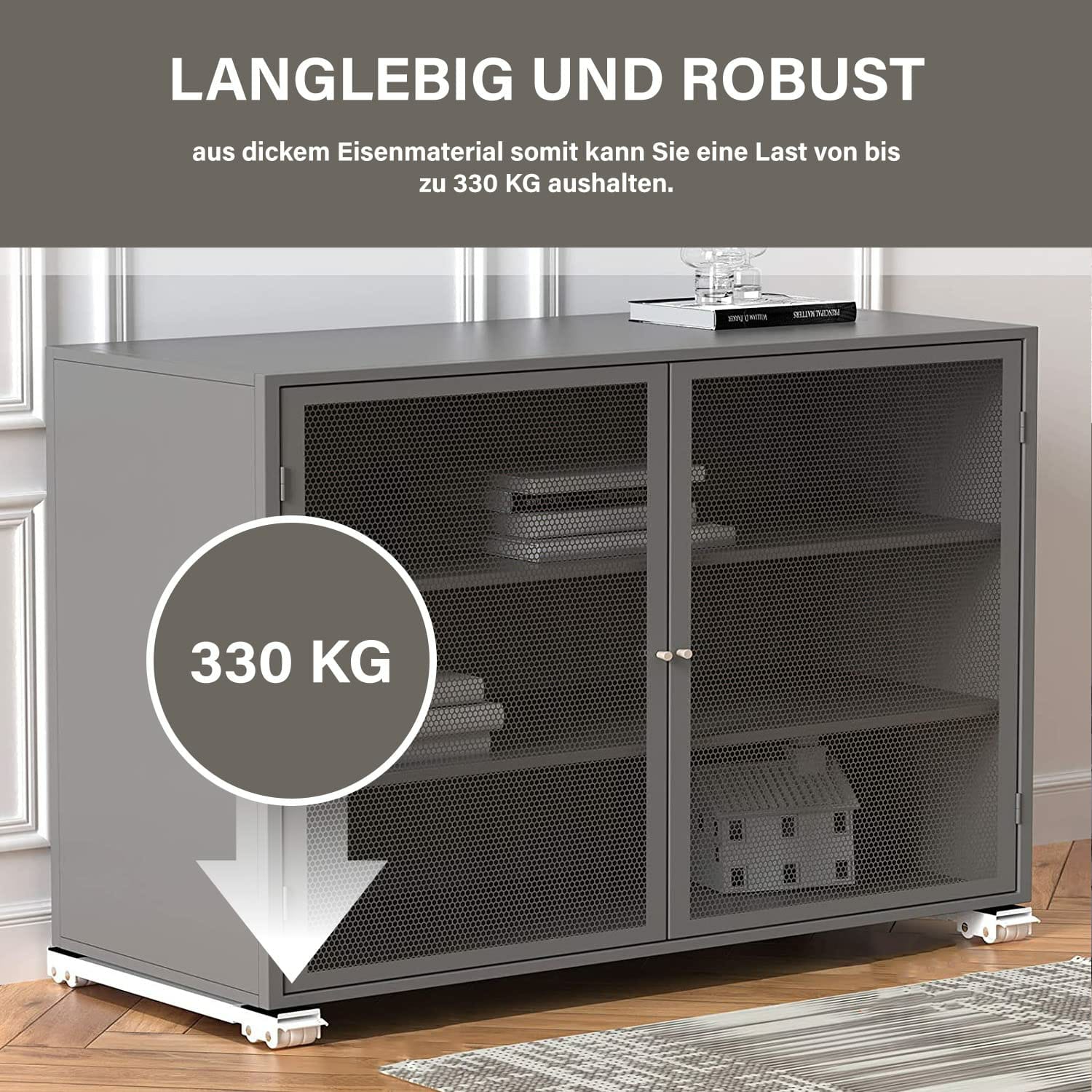 Washing Machine metal thickened, set of 2 Stand Base with 12 wheels on each base stand, | - Elegant Households KE