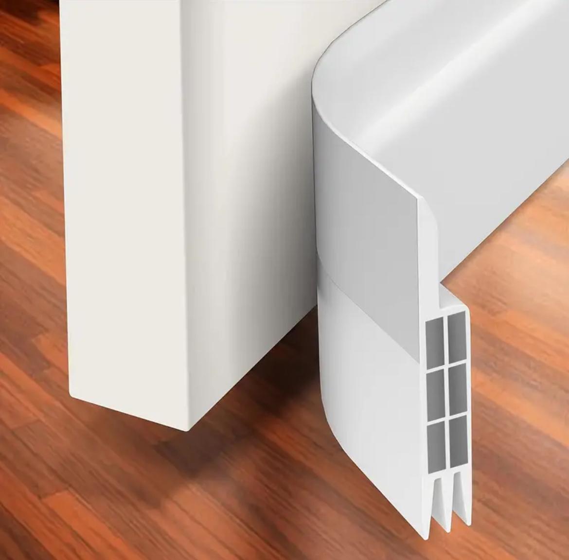Waterproof Adhesive Silicone rubber Under Door Sealing strip | - Elegant Households KE