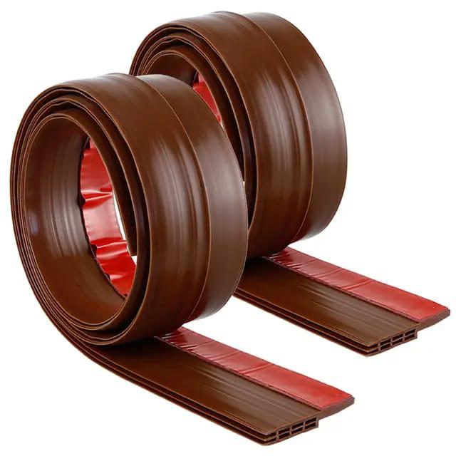 Waterproof Adhesive Silicone rubber Under Door Sealing strip | - Elegant Households KE
