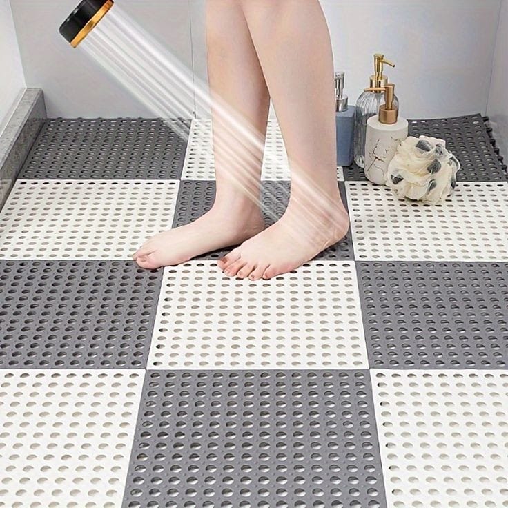 Waterproof antislip bathroom mat | - Elegant Households KE