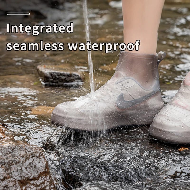 WaterProof Shoe Covers Reusable Silicone Rain Shoe Covers | - Elegant Households KE