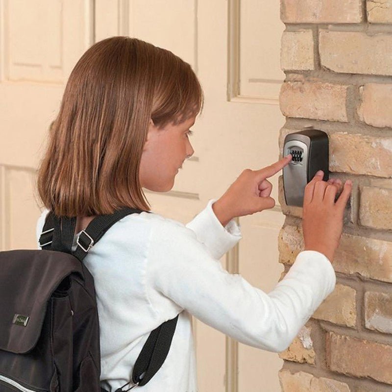 Weatherproof Wall - mounted Key Safe Password Key Box | - Elegant Households KE