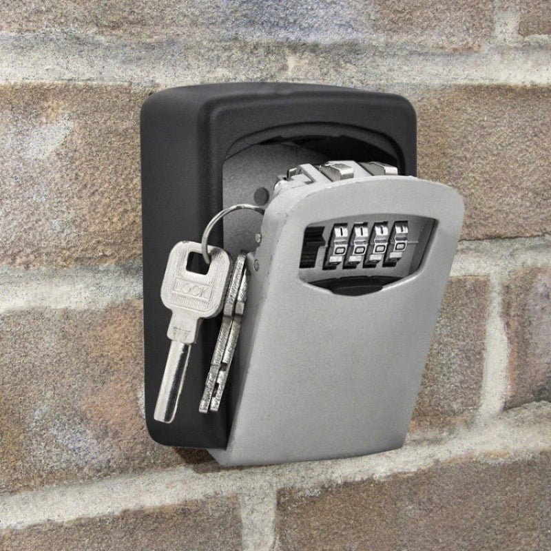 Weatherproof Wall - mounted Key Safe Password Key Box | - Elegant Households KE
