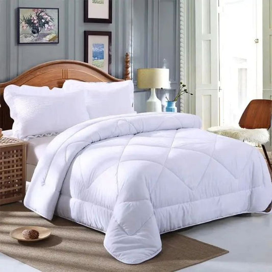 White Binded Duvets | - Elegant Households KE