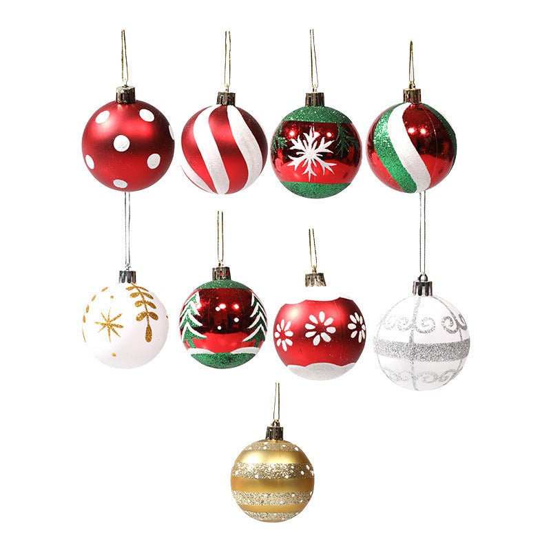 White Christmas balls | - Elegant Households KE