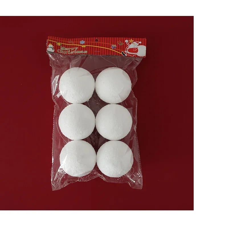 White Christmas balls | - Elegant Households KE