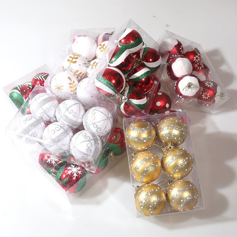 White Christmas balls | - Elegant Households KE