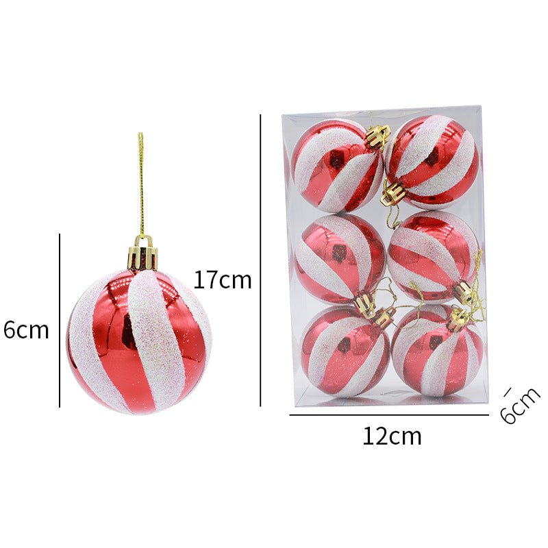 White Christmas balls | - Elegant Households KE