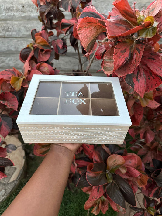 wooden tea bag holder/Organizer | - Elegant Households KE